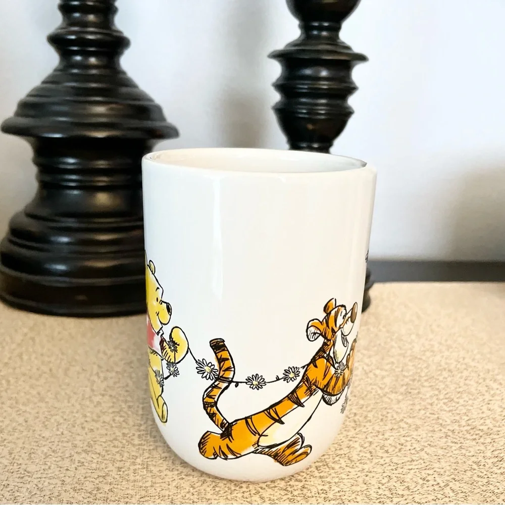 NWT Winnie the Pooh Daisy Chain Toothbrush Holder/Rinse Cup Set - Picture 11 of 11